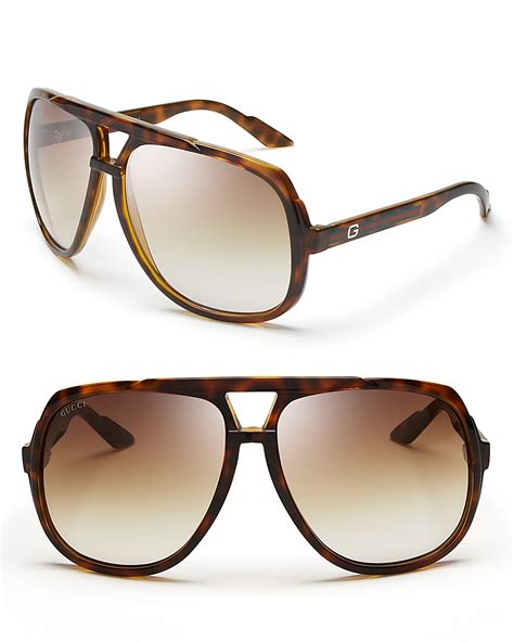 gucci aviator sunglasses bloomingdale& 39|gucci unisex aviator sunglasses.